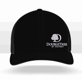   Black 104C Mesh Hat - TRUCKER MESH Thumbnail